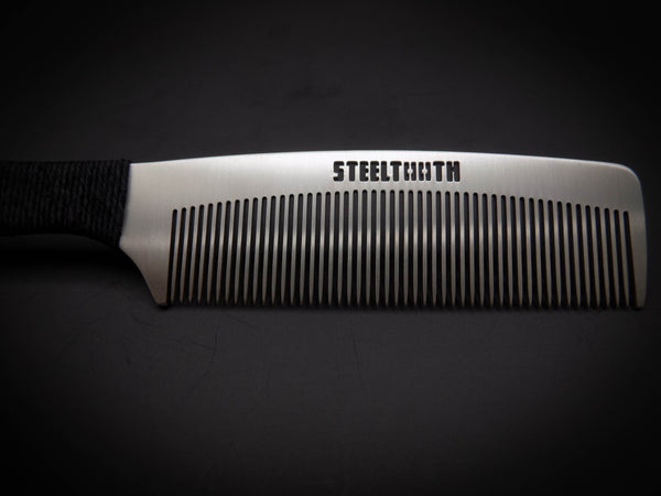 Handless Comb Hemp Cordage Handle Steeltooth Comb - Men's Comb