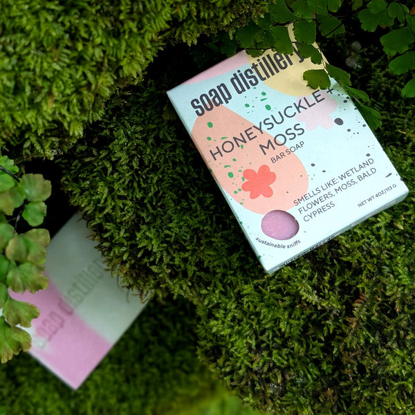 Honeysuckle + Moss Bar Soap