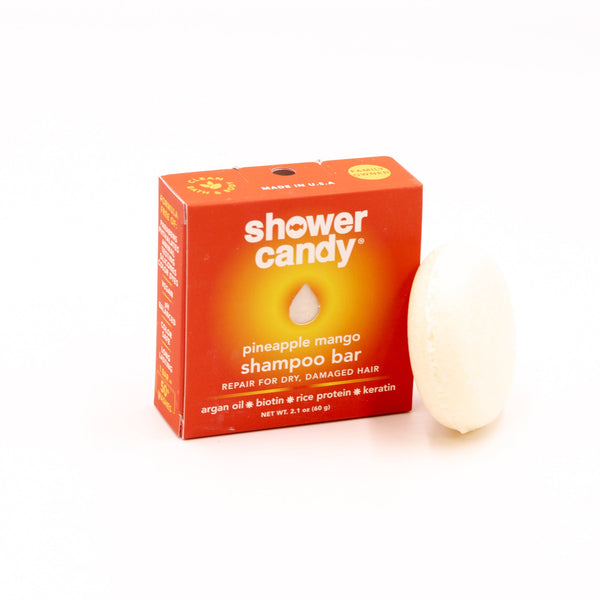 Shower Candy Pineapple Mango Shampoo Bar – Repair for Dry, Damaged Hair