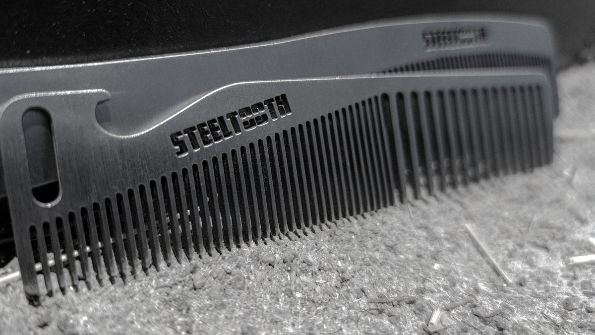 Steeltooth - Steel Combs designed for thick hair