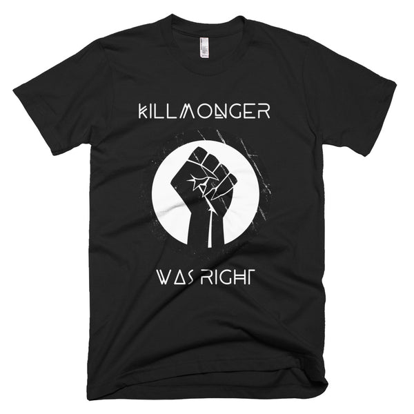 Killmonger was right black shirt, black panther movie